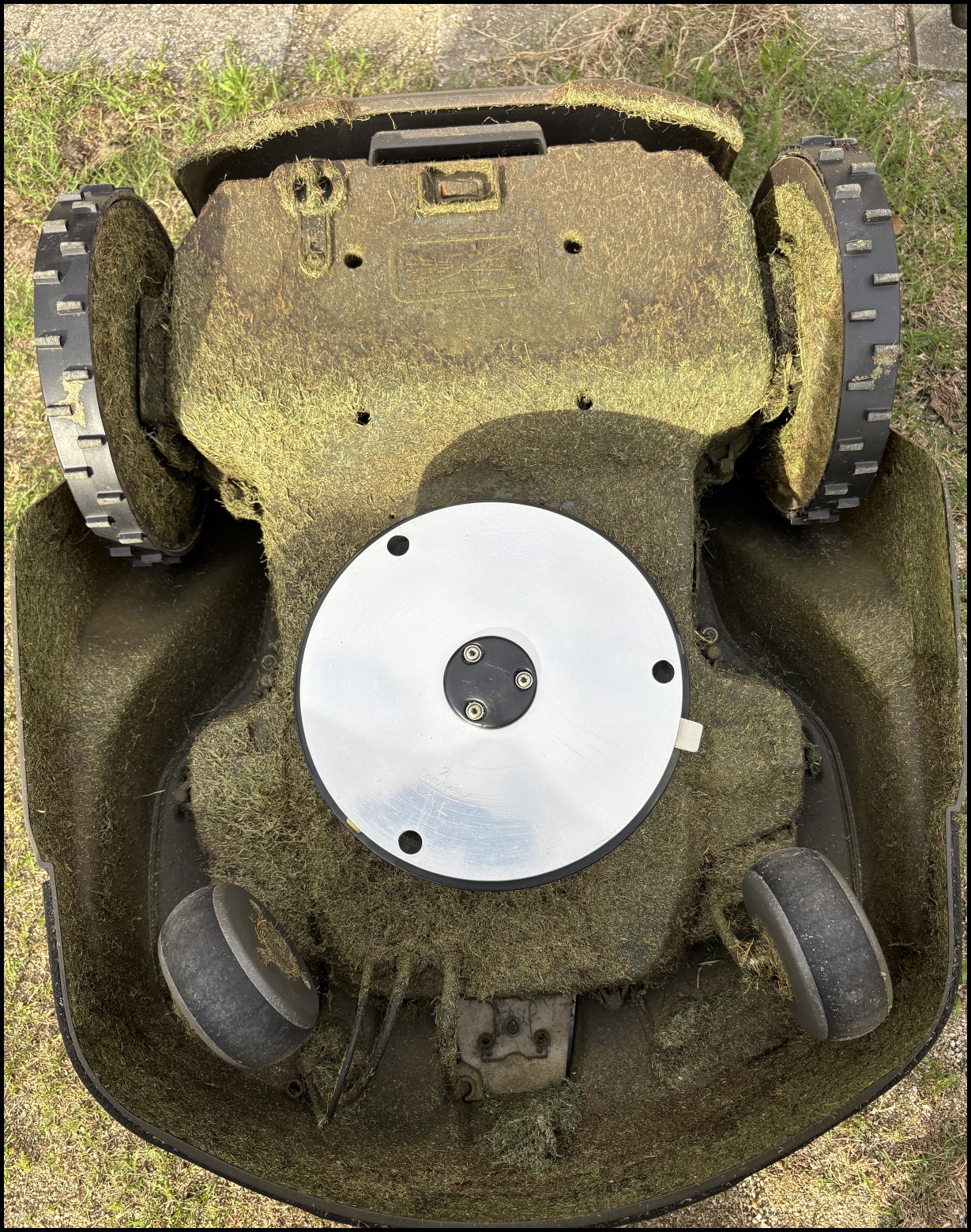 ひっくり返した状態